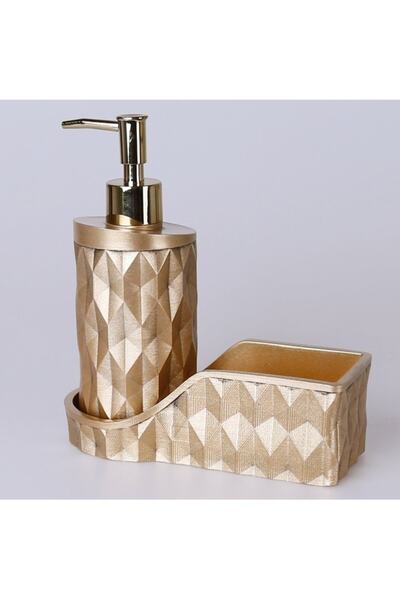 Selim By Mutfak Sıvı Sabunluk Süngerlikli Prizma