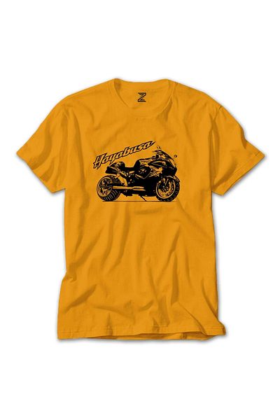 Z zepplin Κίτρινο T-shirt Suzuki Hayabusa