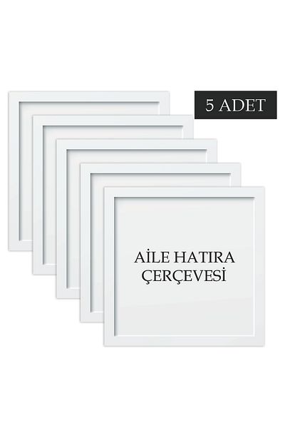 ÖZCANLAR ÇERÇEVE 5 τμχ Σετ Οικογενειακού Πλαισίου Σετ Ζωγραφικής Κενό Πλαίσιο Επιτραπέζιο Πλαίσιο Δώρο Πλαίσιο