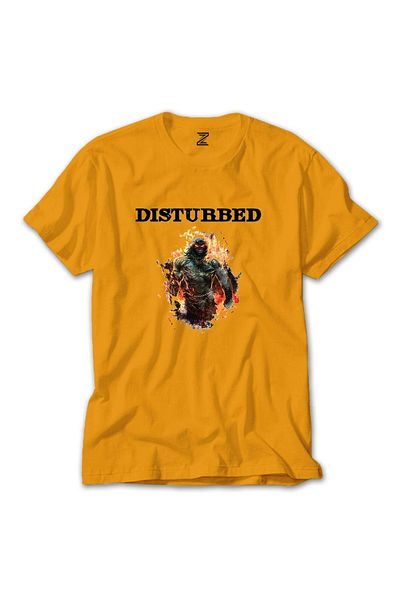 Z zepplin Κίτρινο μπλουζάκι Disturbed Monster
