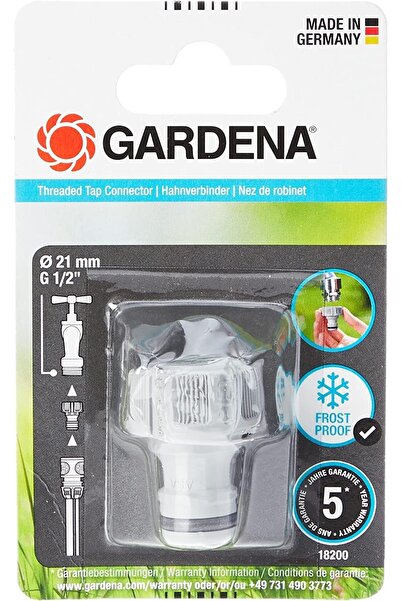 Gardena 18200 Musluk Bağlantısı 21 Mm (g 1/2')