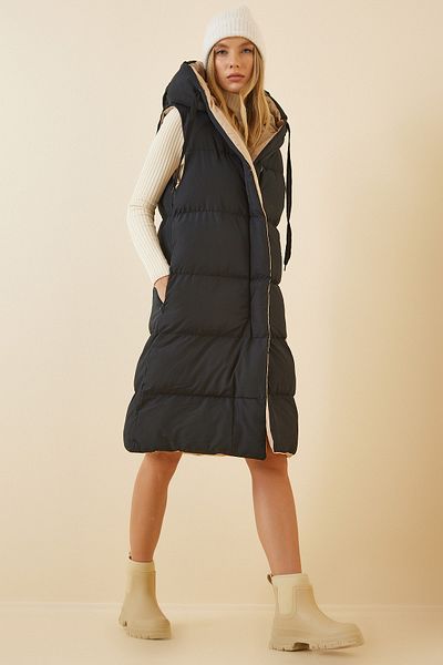 Happiness İstanbul Vest - Black - Puffer