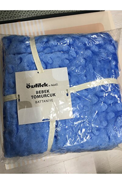 Özdilek Baby Bud Blanket Blue 90x110