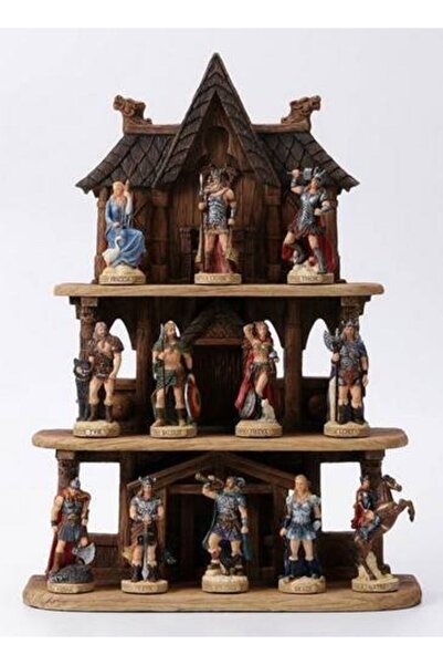 Genel Markalar Wise Norse Mt – Standlı 12’li Set Dekoratif Obje ve Biblo 30×9...