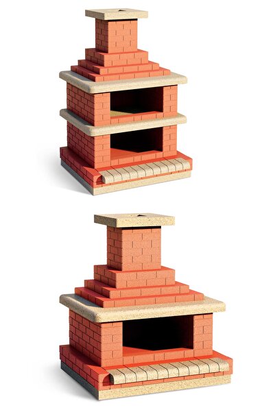 Nana Minyatür 1/12 Ölçekli Şömine - Barbekü Yapmak Için Silikon Kalıp Seti