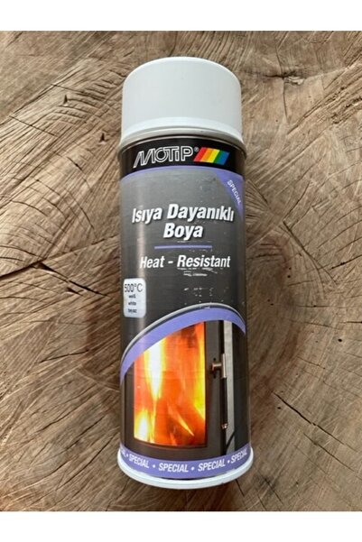 Motip 500 Derece Isıya Dayanıklı Eksoz Ve Soba Boyası Beyaz