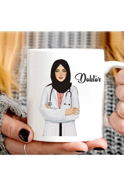 sıradışıhediyem كوب بطابع الطبيب