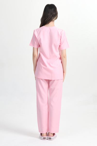 BAŞAK Zarfyaka Doktor Hemşire Forması Takım (alpaka Kumaş)