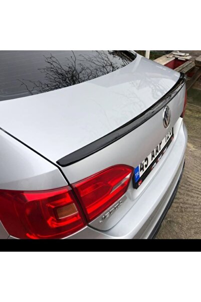 Compax Volkswagen Jetta 2010-2017 Uyumlu Bagaj Üstü Spoiler Piano Black 120 Cm