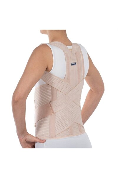 MEDİKALCİM Dorsolomber/torakolomber Çelik/fleksible Balenli Korse - (l)