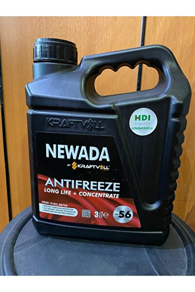 Kraftvoll Newada Antifiriz Long Life + Oat Organik -56 Kırmızı 3 lt