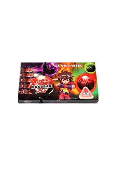 BAKUGAN 12'li Plastik Kutu Pastel Boya