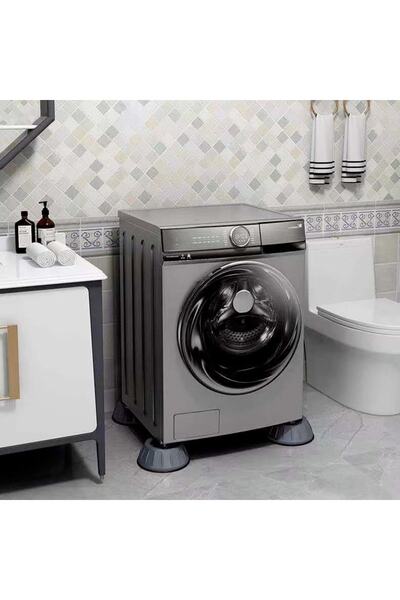 Şipşak Geldi Universal Çamaşır Makinesi Titreşim Ve Ses Önleyici Vantuzlu Ayak Takoz Kaliteli Ürün 12 Adet 3 Takm