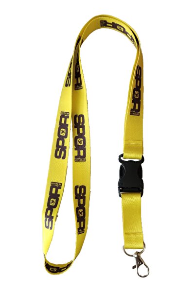 Spor ve Yaşam Düdük Askı Ipi ( Sarı ) 0002