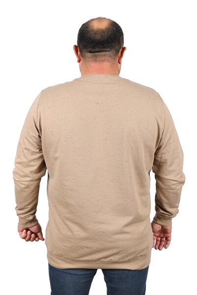 Starbattal Plus Size Sweat New York City 22704-μπεζ