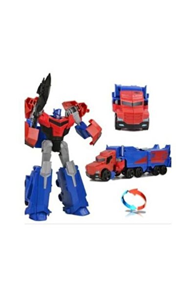 Toysan Transformers Oyuncak Optimus Prime Oyuncak Metal Gövde Robot Olan Araba
