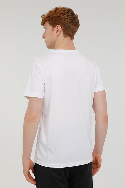 lumberjack T-shirt M-ct100 Basıc Pes C Λαιμόκοψη Beyaz Erkek Kısa Kol