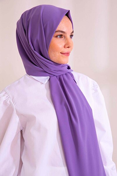 Larissa Scarf Medina Silk Shawl Lilac