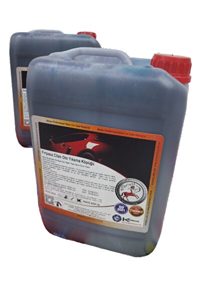 Abrias Nano Fırçasız Cilalı Yıkama Şampuanı Mavi Renkli Köpük