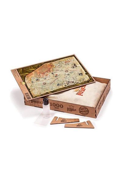 King Of Puzzle Wooden Puzzle Piri Reis Map Wooden 1000 Pieces