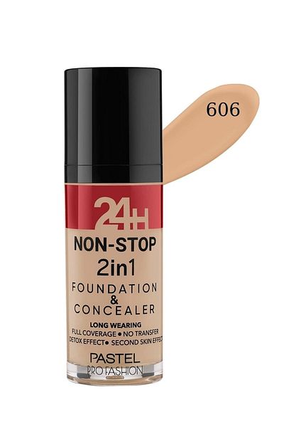Pastel Creamy Structure 24h Non-stop Foundation No:606
