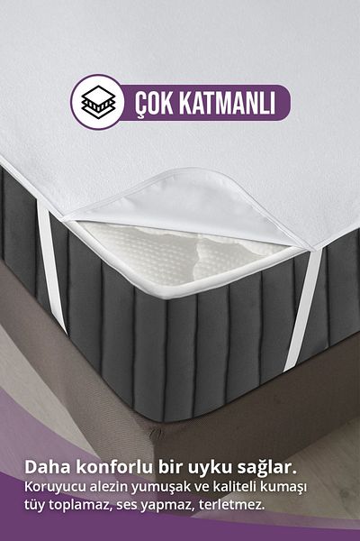 VAVEY Micro Four Corner - Waterproof Elastic Mattress Protector Mattresses