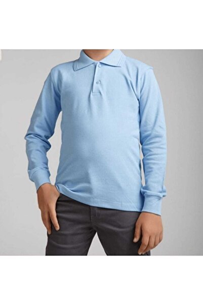 Nacar Unisex Uzun Kollu Polo Yaka T-shirt