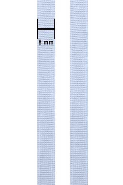 Tek-İş 8 mm Yassi Tekis Leg Rubber - 10 Meters
