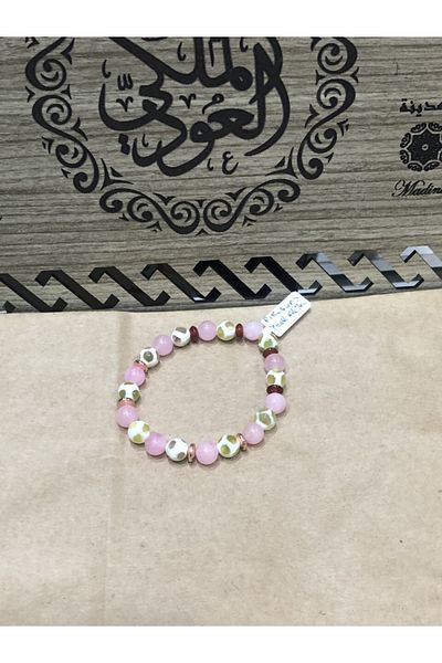 Sultan Original Pink Quartz, Agate Mixed Bracelet