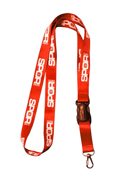 Spor ve Yaşam Düdük Askı Ipi ( Kırmızı) 0002