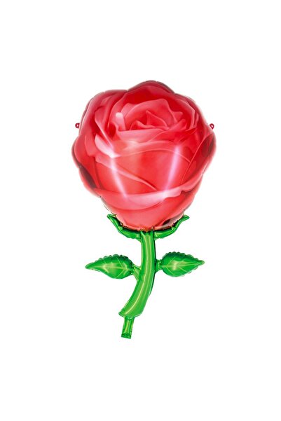 Bkmc بالون فويل وردة حمراء 47x82 سم