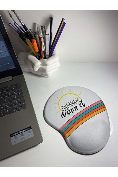 rakkun shop لوحة ماوس مطبوعة تدعم المعصم من Keep It Glow