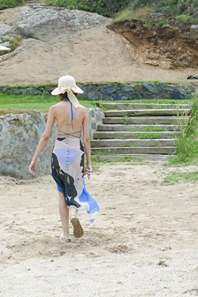 gothamvibes Парео з жіночим візерунком 004 - 95 X 145