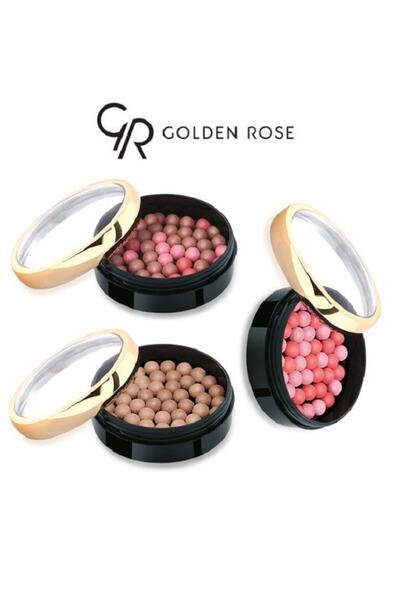 Golden Rose أحمر الخدود الكروي رقم: 01