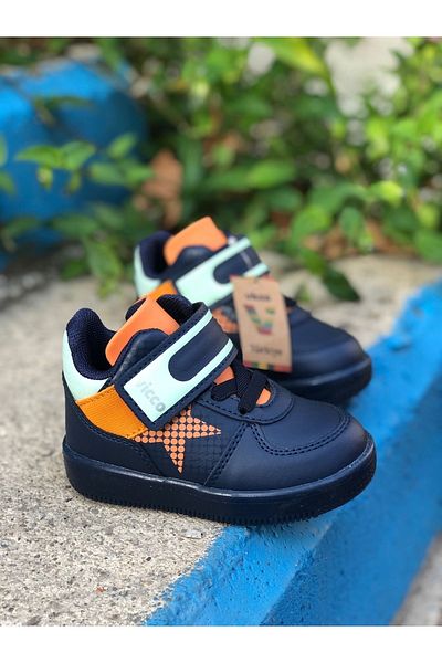 Vicco Navy Blue - Magic Lighted Children's Sneaker Boots