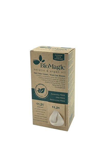 BIOMAGIC 11.21 Kristal Sarısı Organik Saç Boyası