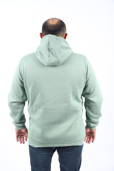 Starbattal Ανδρική κουκούλα Basic Sweat Plus Size 11700-cagla