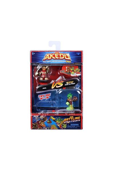 GIOCHI PREZIOSI Akedo Axel Vs Miss Slither Double Pack
