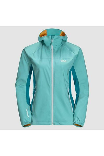 Jack Wolfskin Turquoise Women Softshells Fleeces Styles Prices