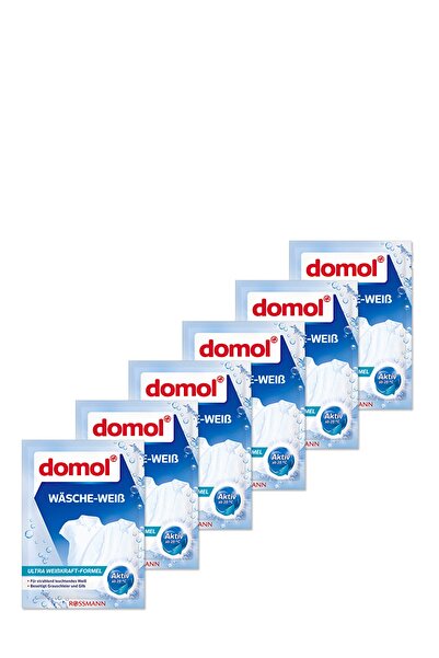DOMOL Çamaşır Beyazlatıcı Toz 50 gr (6 Adet)