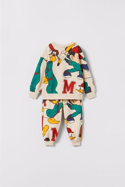 LADİN New Season Unisex Kids Mickey And Friends Printed Suit