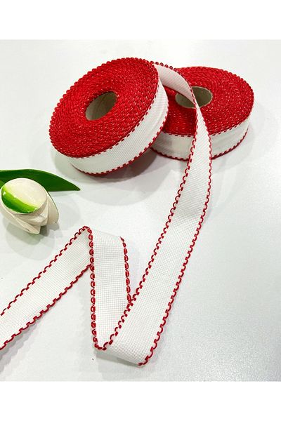 Dmc Etamin Bordür 3 cm Width Embroidered Tape (2 Meters)