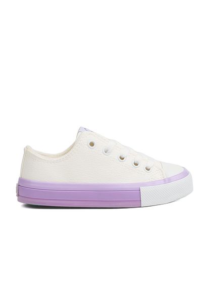 Benetton ® |   Bn-30740 - 3374 Alb Liliac - Pantofi sport pentru copii