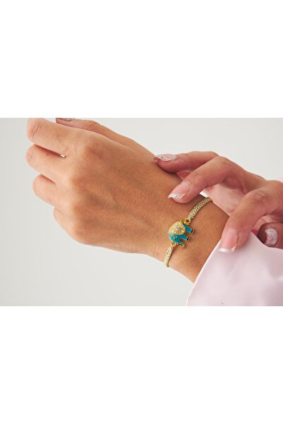 Eva Takı Store Gold Fil Örgü Ip Best Friends Bileklik