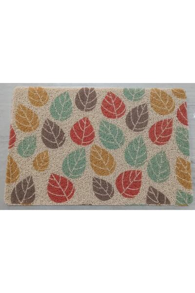 BALBAN TİCARET سجادة باب أمامية مجعدة من Bakban Ticaret بنمط زهور 40x60