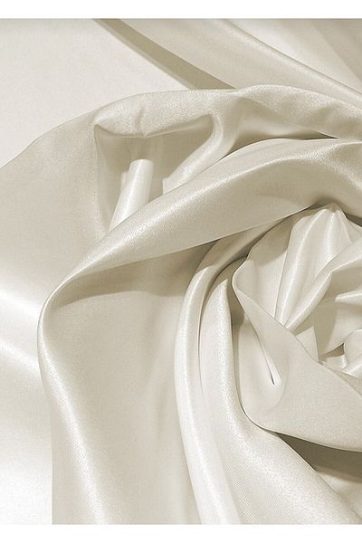 perhal perde ve halı Cream Satin Sunshade