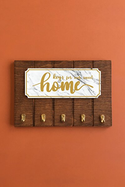 fatrema Ahşap Dekoratif Anahtar Askısı Askılık Ve Anahtarlık