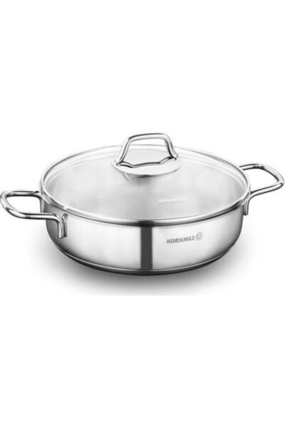 KORKMAZ Steel Perla Short Pot 22 cm