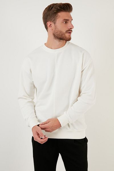 Buratti Ανδρικό φούτερ Regular Fit Crew Neck Cotton Sweat 59052721