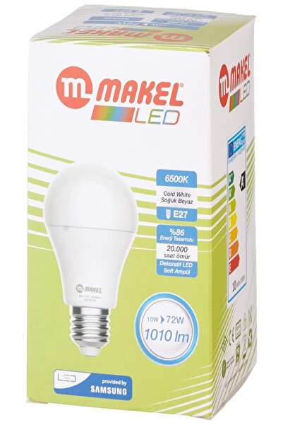 MAKEL 10w Led Ampul 6500 K 1010 Lm Beyaz Işık